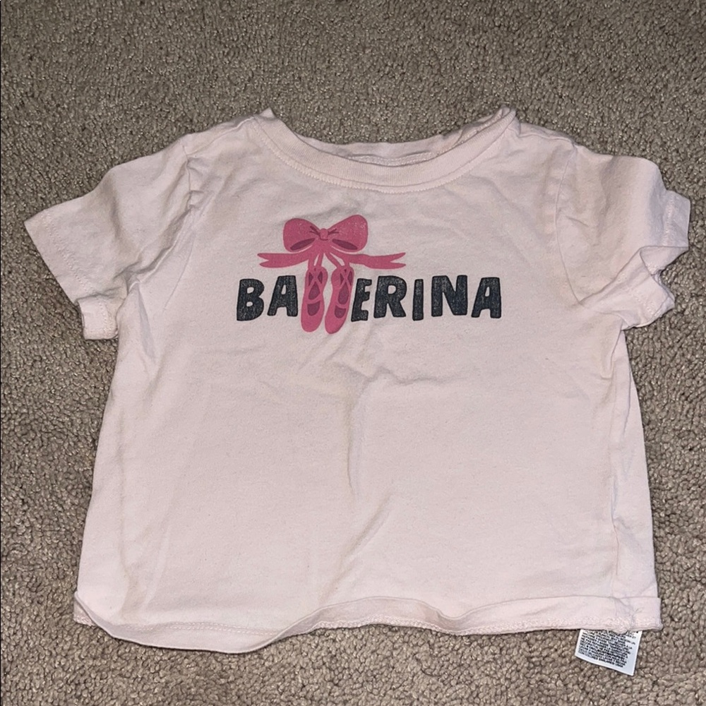 Old Navy Pink Ballerina Tee